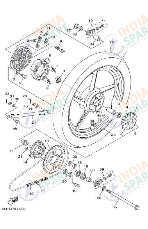 REAR WHEEL